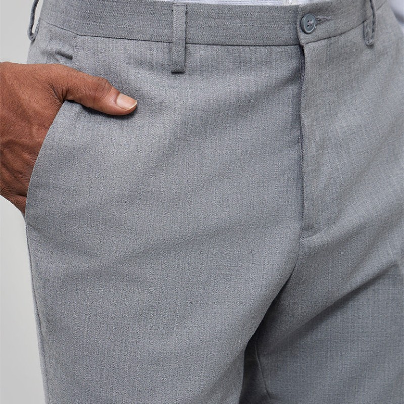 Men Slim Fit Trousers